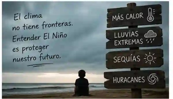 Súper Niño 2026: el fenómeno climático que puede cambiar el tiempo en medio&nbsp;planeta
